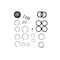 Eaton Parts Kit, Transmission, Small K-3327 - alternate 2